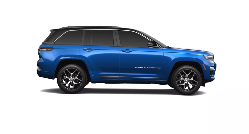 2023 Jeep Grand Cherokee 4xe Summit Reserve - Hydro Blue Pearl-Coat / Black Clear-Coat