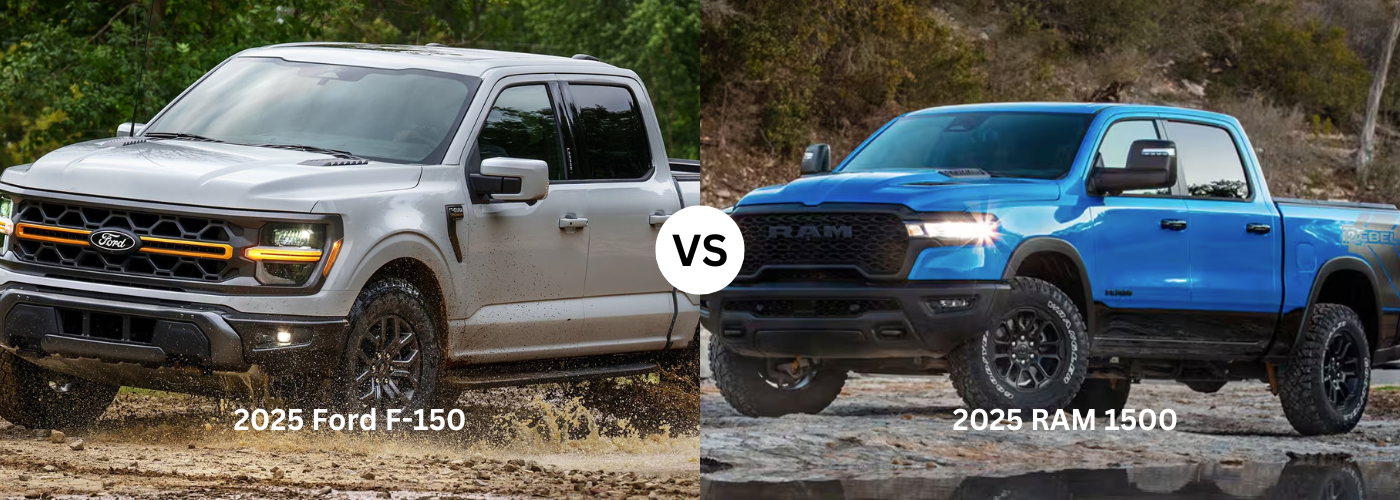 2025 Ford F-150 vs. 2025 RAM 1500