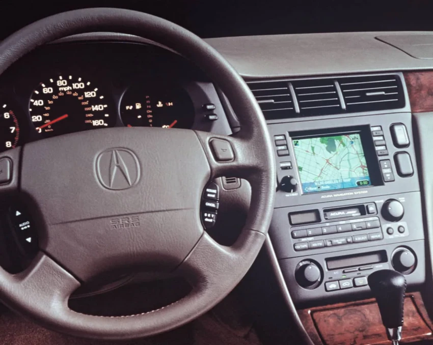 Acura interior dashboard