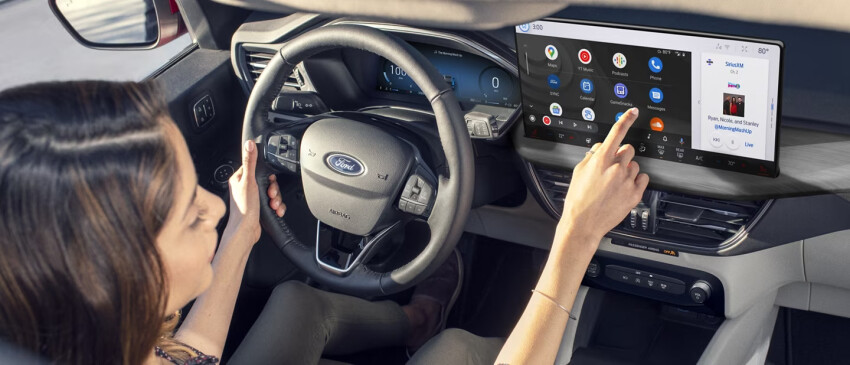 2024 Ford Escape Interior Interior of a 2024 Ford Escape