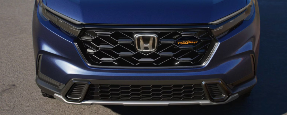 2026 Honda CR-V TrailSport Hybrid in Canyon River Blue Metallic Color