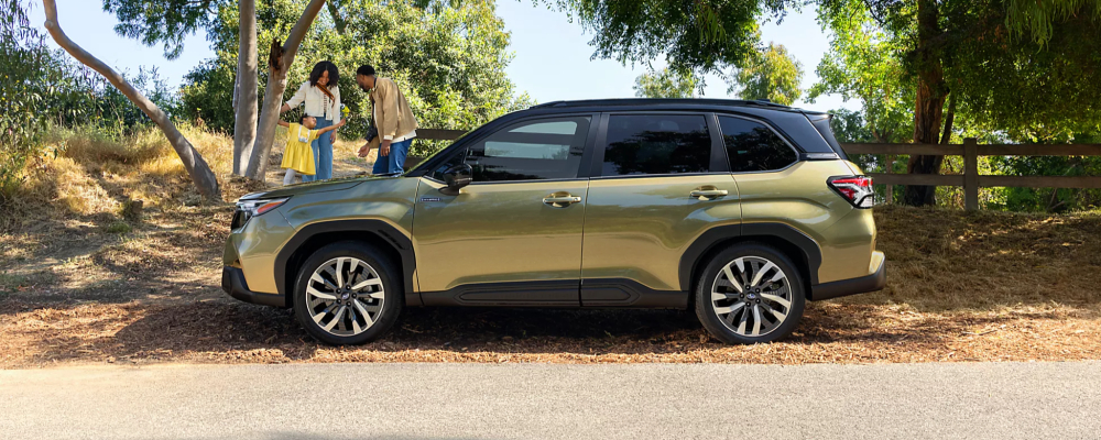 2025 Subaru Forester Hybrid Side Profile 2025 Subaru Forester Hybrid Side Profile