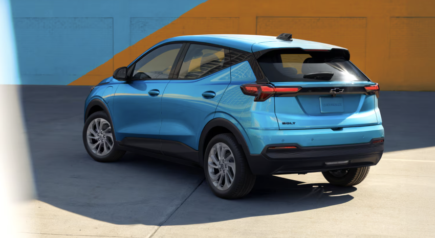 2027 Chevrolet Bolt exterior blue