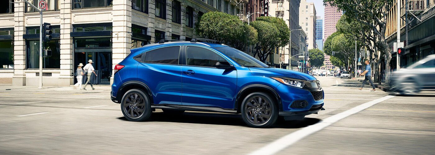 2021 Honda HR-V Sport on City Road 2021 Honda HR-V Sport on City Road