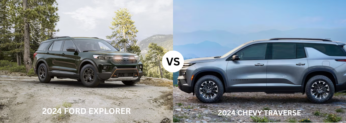 2024 Ford Explorer Vs 2024 Chevy Traverse