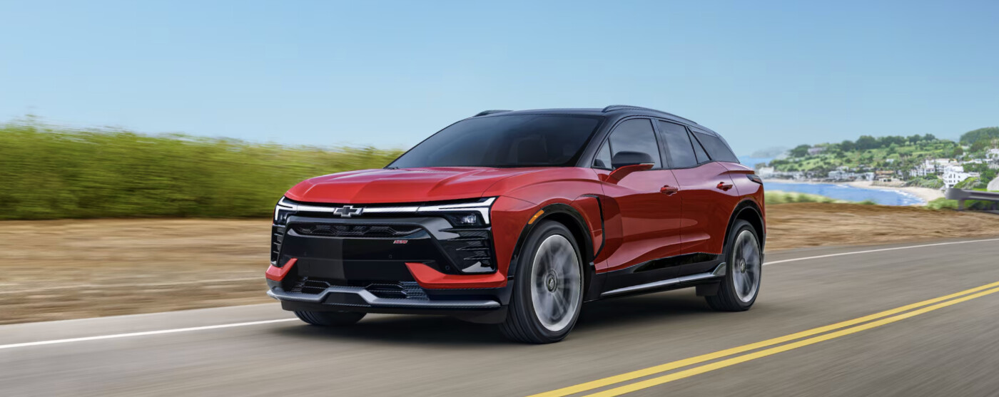 2026 Chevy Blazer EV on highway