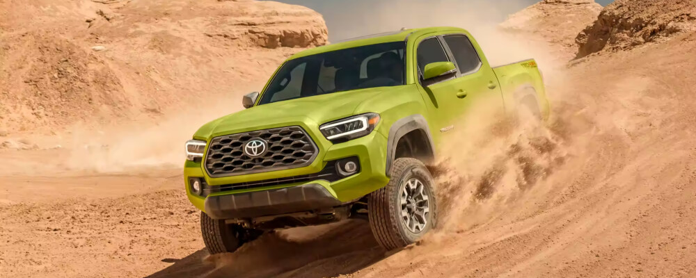 2023 Toyota Tacoma in Electric Lime Metallic 2023 Toyota Tacoma in Electric Lime Metallic
