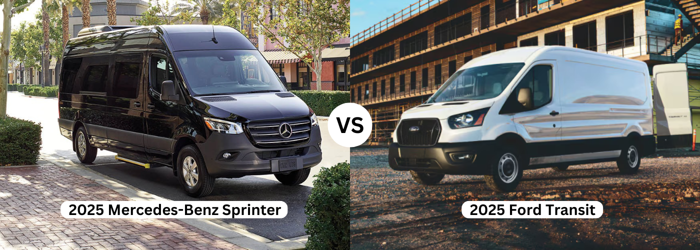2025 Mercedes-Benz Sprinter vs. 2025 Ford Transit