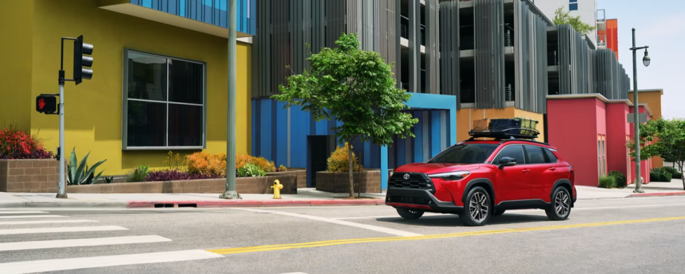 2026 Toyota Corolla Cross XLE in Soul Red Crystal Color 2026 Toyota Corolla Cross XLE in Soul Red Crystal Color