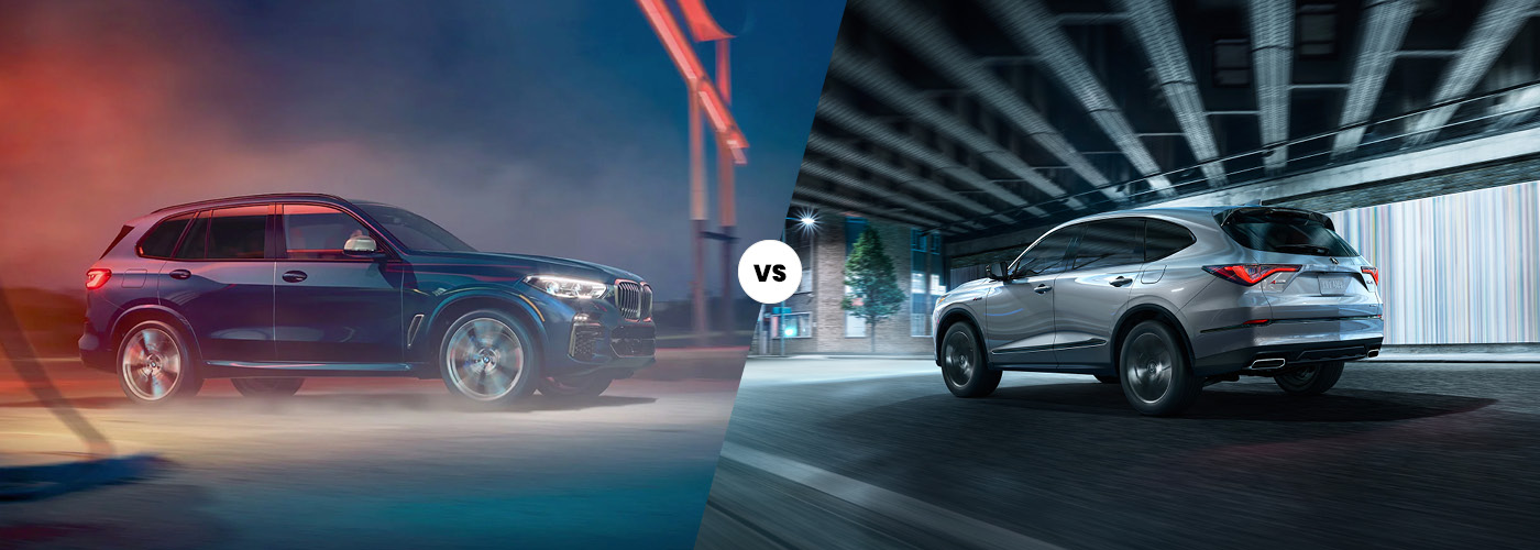 2021 BMW X5 vs. Acura MDX