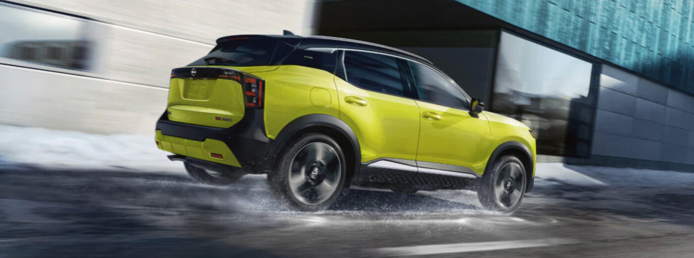 2026 Nissan Kicks on city street