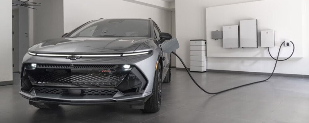 2025 Chevy Equinox EV Charging at Home