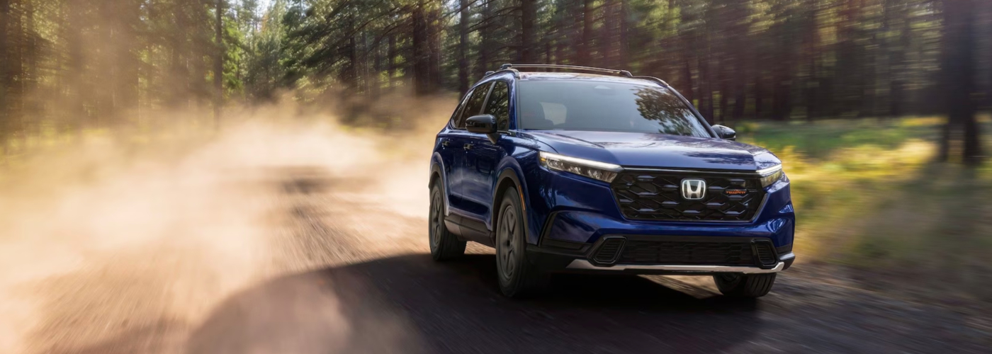 2026 Honda Trailsport Hybrid in Canyon River Blue Metallic 2026 Honda Trailsport Hybrid in Canyon River Blue Metallic