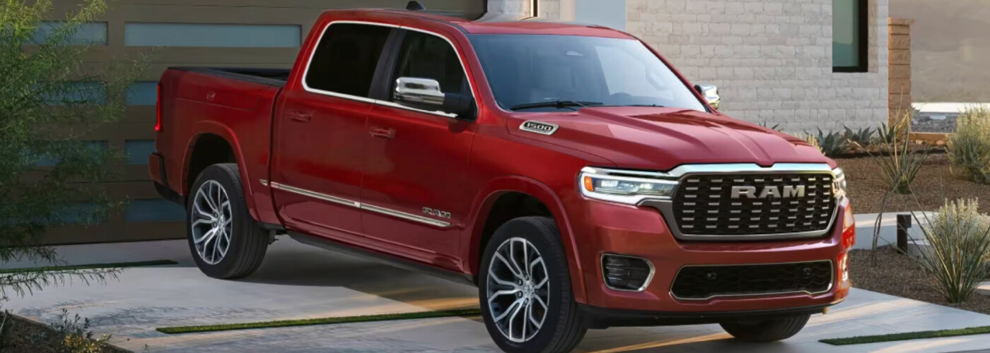 2026 RAM 1500 parked driveway