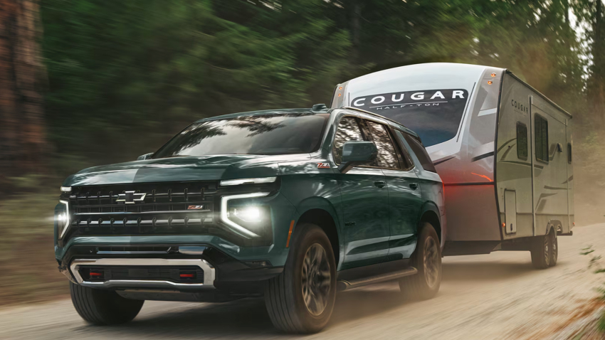 2026 Chevrolet Tahoe Pulling Trailer