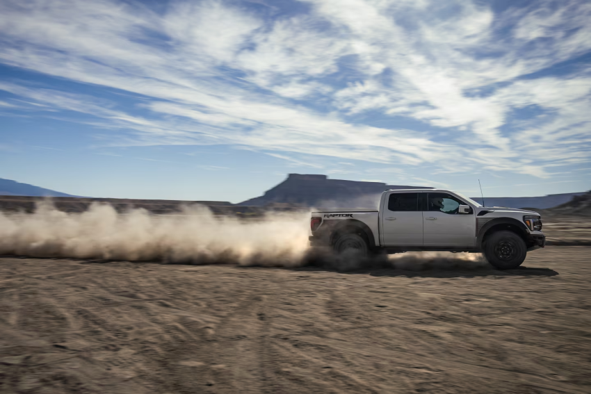 2025 Ford F-150 Driving in Desert