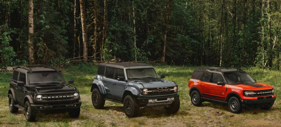Ford SUV lineup