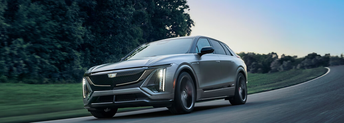 2026 Cadillac LYRIQ driving