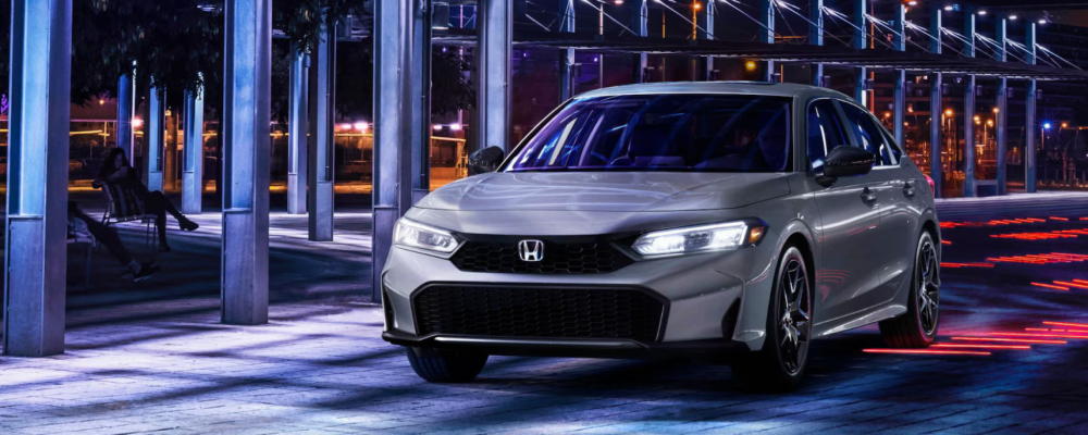 2026 Honda Civic at night