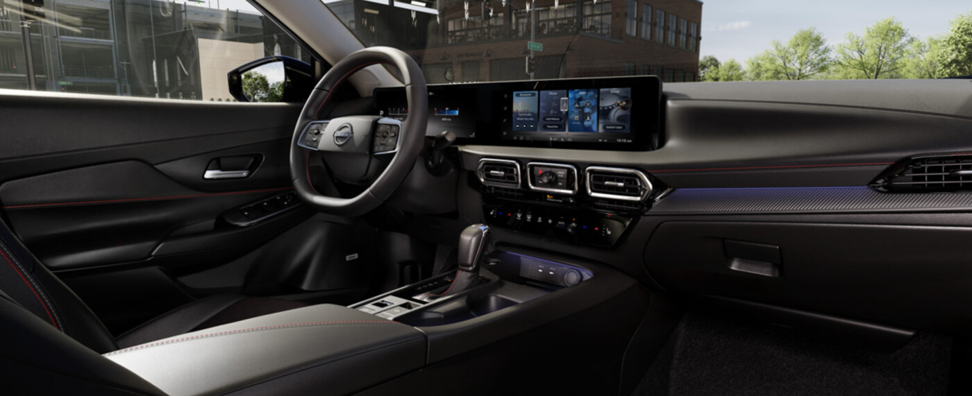 Interior del Nissan Sentra 2026