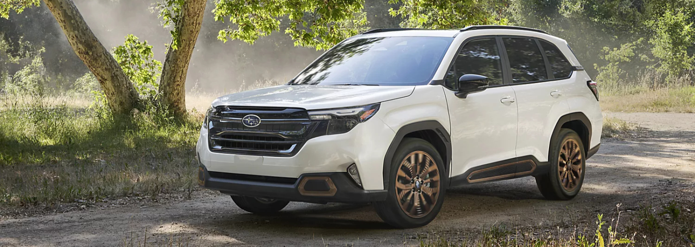 2026 Subaru Forester Sport in Crystal White Pearl