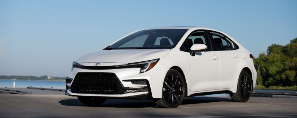 White 2026 Toyota Corolla