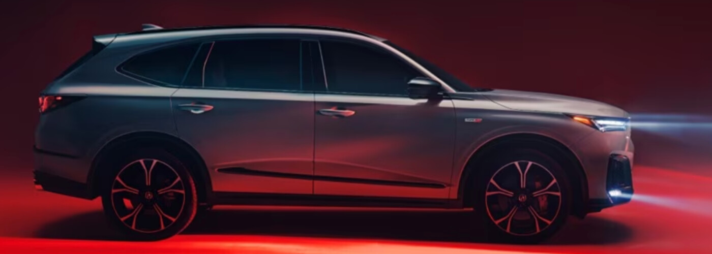 2026 Acura MDX on red floor