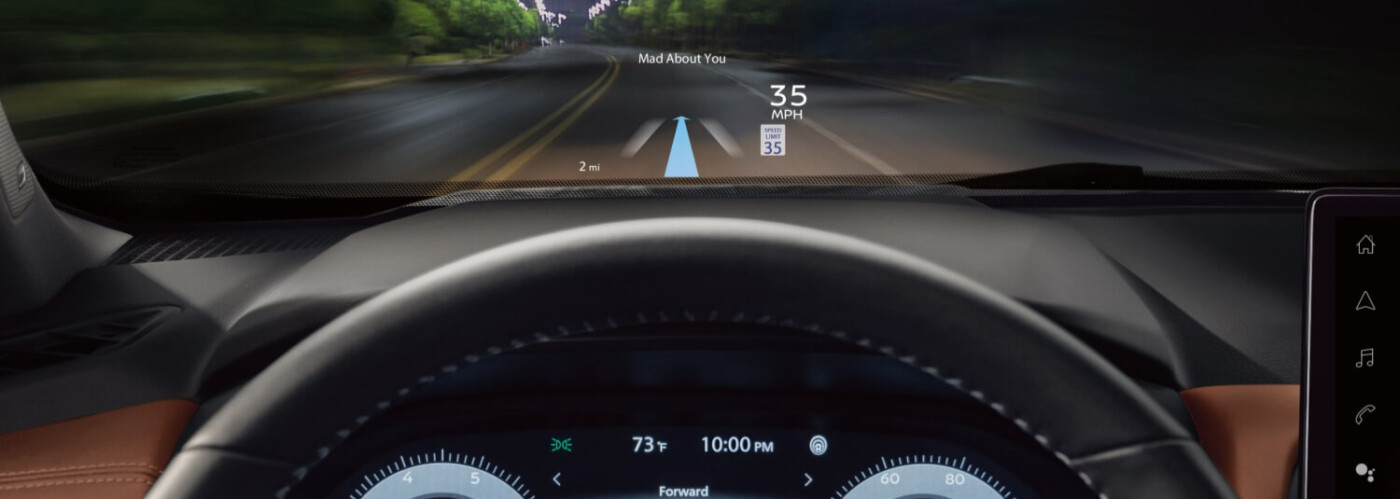 2025 Nissan Rogue Head Up Display