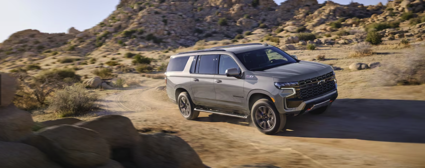 2024 Chevrolet Suburban Z71 Driving Offroad