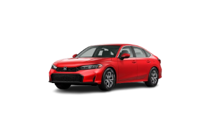 2026 Honda Civic LX Sedan in Rallye Red