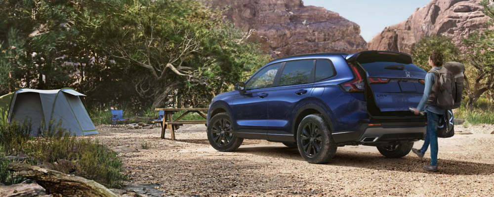 2026 Honda CR-V at a campsite