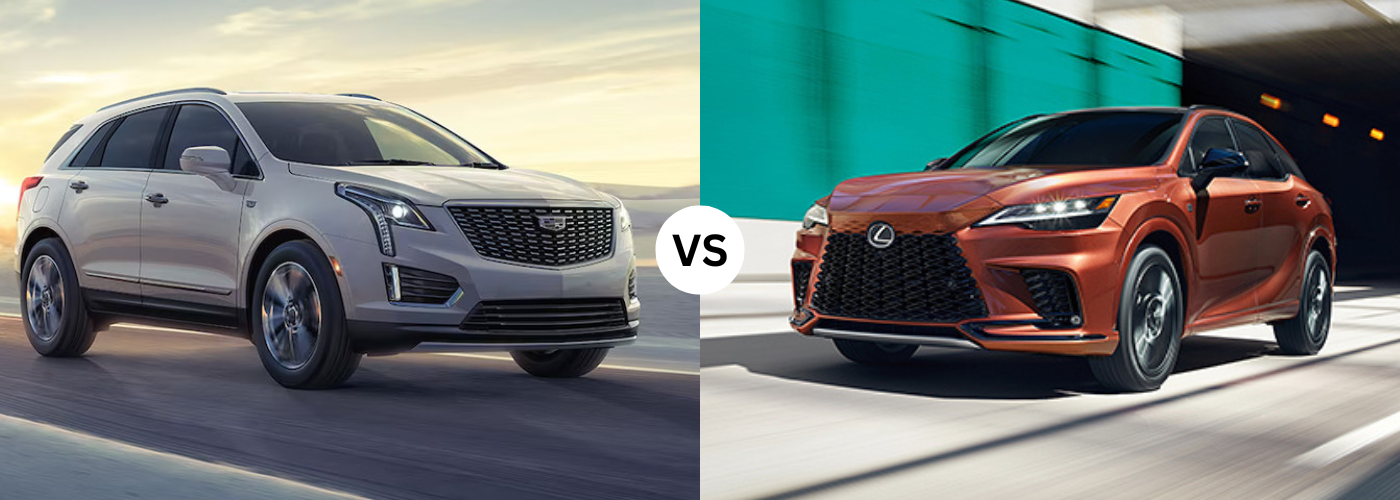 2024 Cadillac XT5 vs. 2024 Lexus RX 350 2024 Lexus RX 350 vs 2024 Cadillac XT5