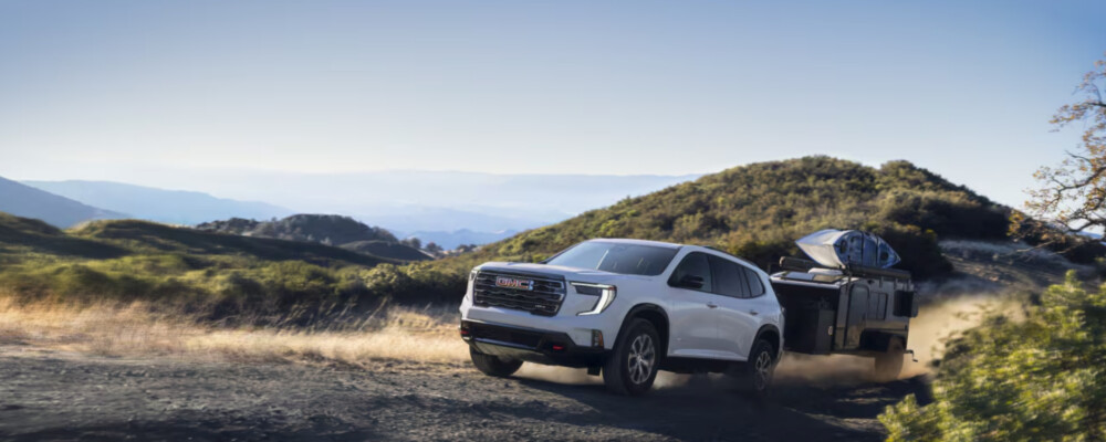 2025 GMC Acadia towing a trailer 2025 GMC Acadia towing a trailer