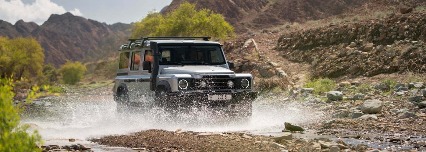2025 INEOS Grenadier Station Wagon 2025 INEOS Grenadier Station Wagon driving through water