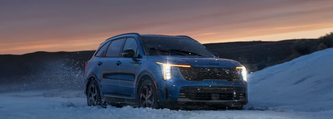 2026 Kia Sorento Hybrid in snow
