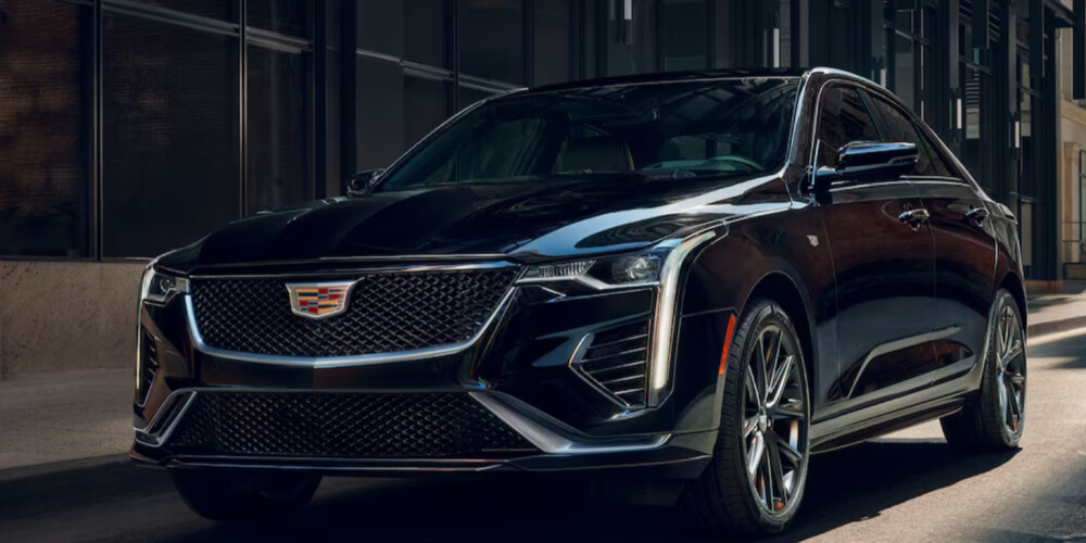 Black 2026 Cadillac CT4