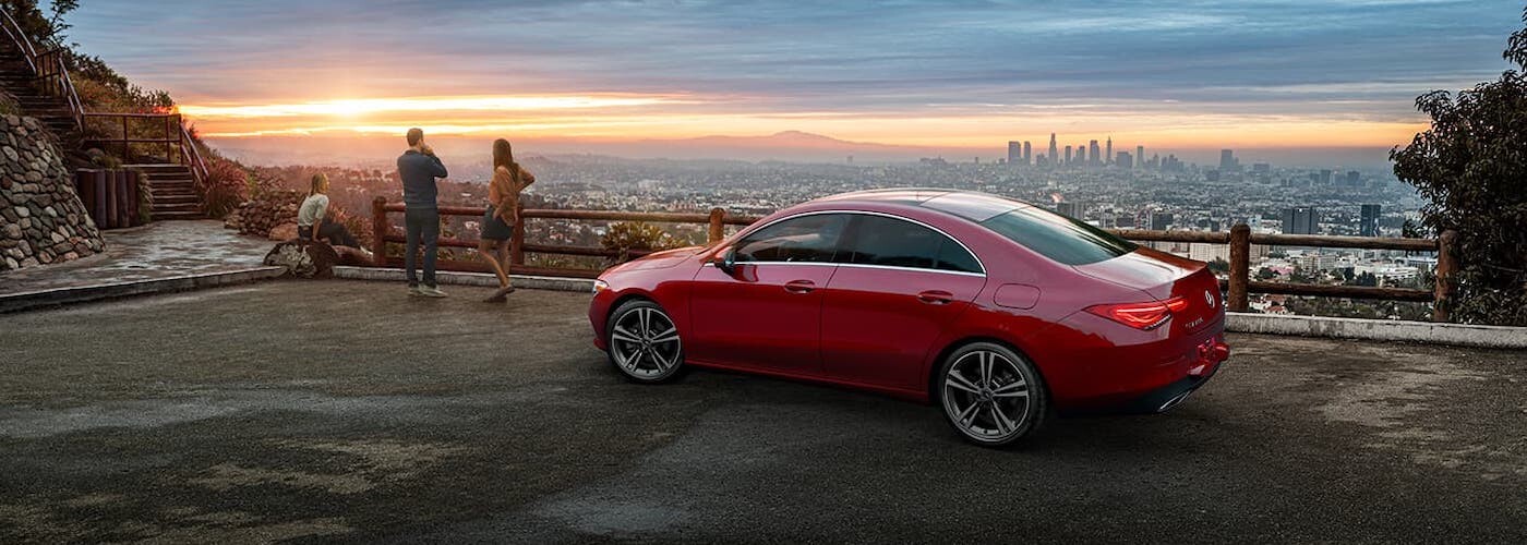 2022 Mercedes-Benz CLA Coupe 2022 Mercedes-Benz CLA Coupe Red Side