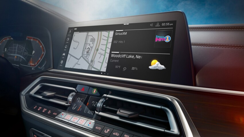 2021 BMW X5 Interior Technology 2021 BMW X5 Interior Dashboard showing technology