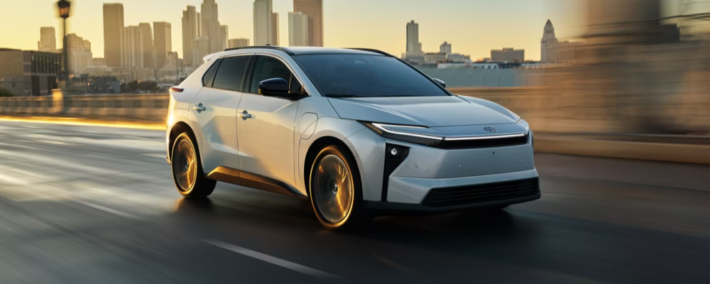 2026 Toyota bZ Limited AWD in Wind Chill Pearl Color