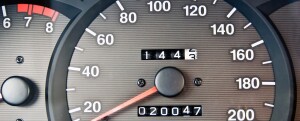 odometer displaying higher mileage on used car