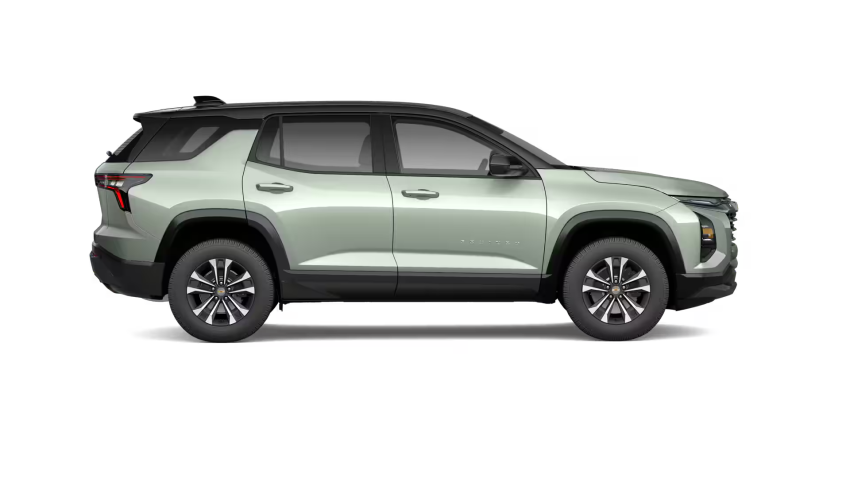 2026 Chevy Equinox LT in Cacti Green with Mosaic Black Metallic Roof