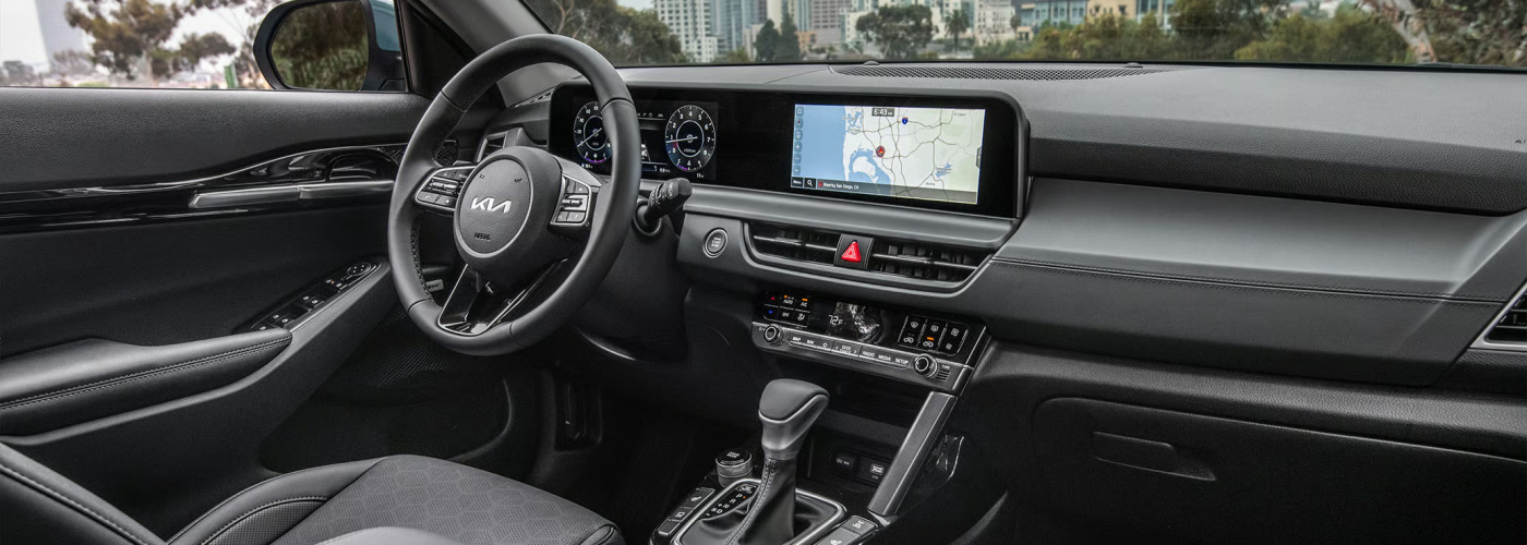 2026 Kia Seltos Interior Front Dashboard View