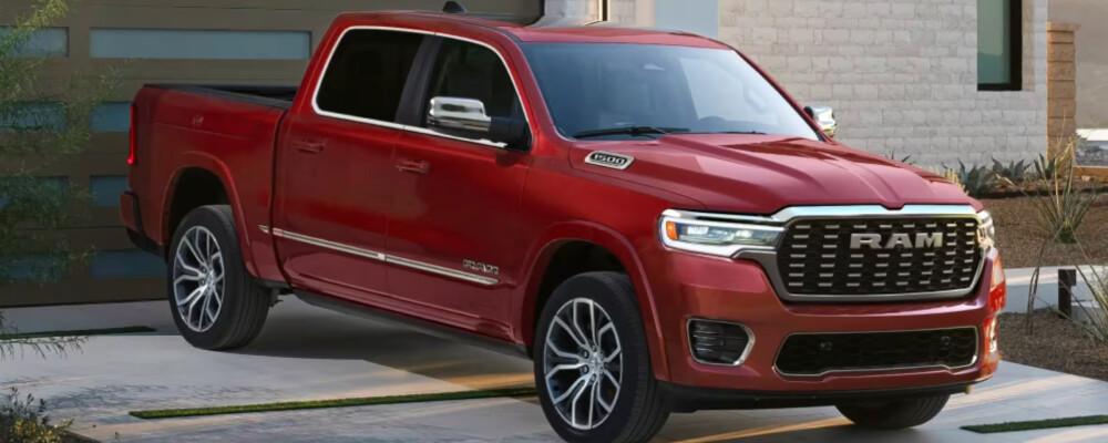 2026 RAM 1500 parked driveway