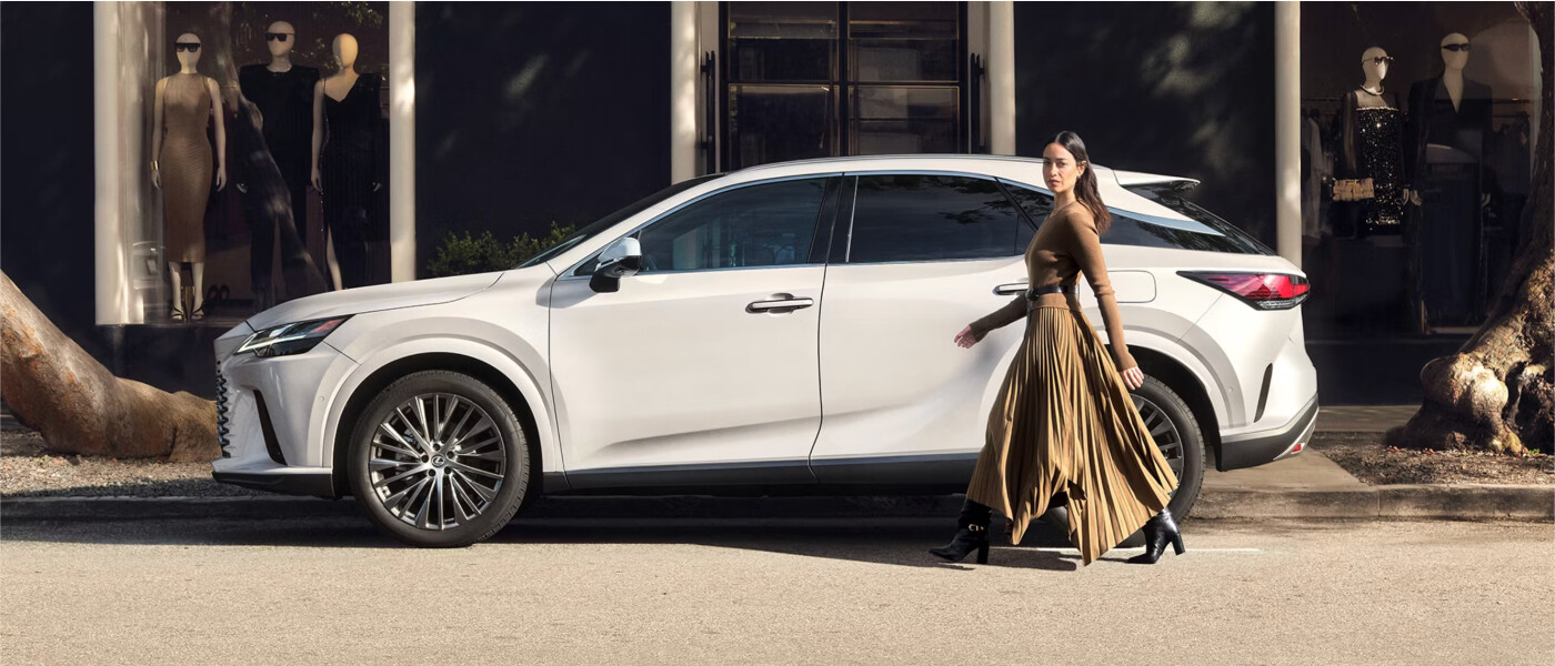 2026 Lexus RX on street