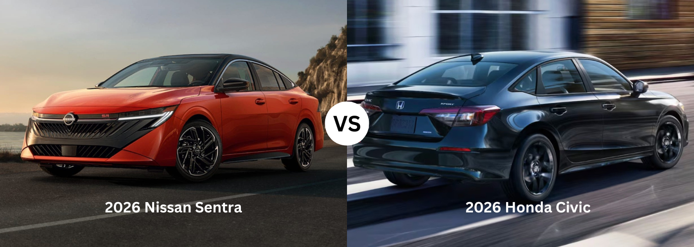 2026 Nissan Sentra vs. 2026 Honda Civic
