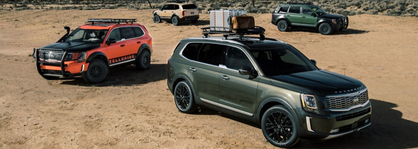 2021 Kia Telluride Models in Desert 2021 Kia Telluride Models in Desert