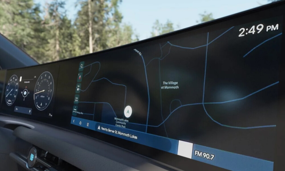 2026 Hyundai Santa Cruz technology panel