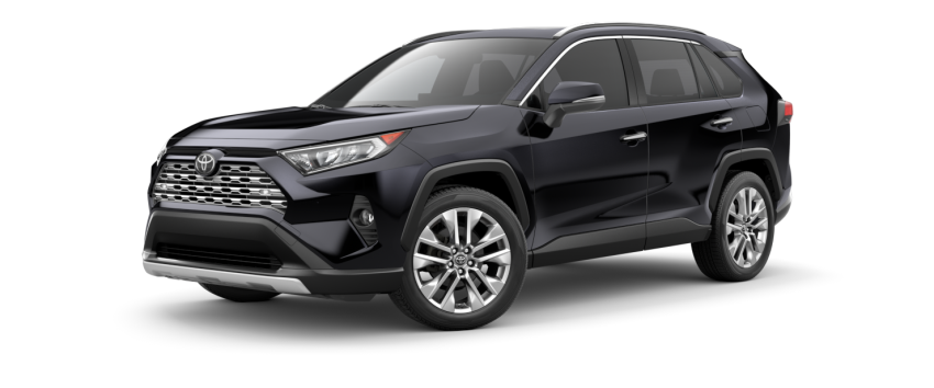 2021 RAV4 in Midnight Black Metallic 2021 RAV4 in Midnight Black Metallic