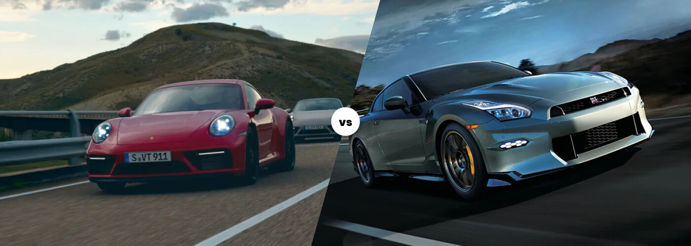 2024 Porsche 911 vs. 2024 Nissan GT-R 2024 Porsche 911 vs. 2024 Nissan GT-R