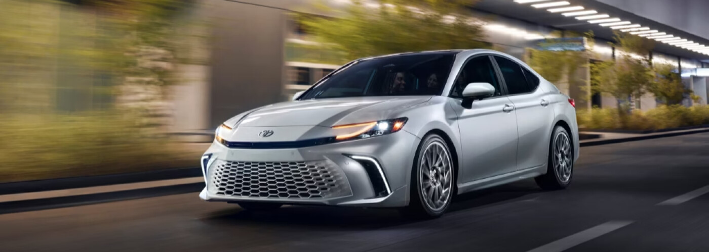 2025 Toyota Camry Driving at Night